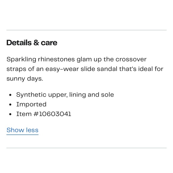 Steve Madden Black Rhinestone‎ Kammi Slide Sandals Women's - Picture 9 of 9